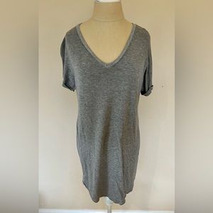 Grey T Shirt Dress